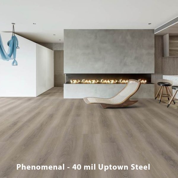 HOT FLOORING DEAL ALERT!  ️LOWEST PRICE! SPC - Wood Polymer (Plastic) Composite with 8 mm thick / 40 mil wear layer